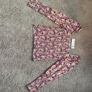 Francesca’s Floral Long Sleeve